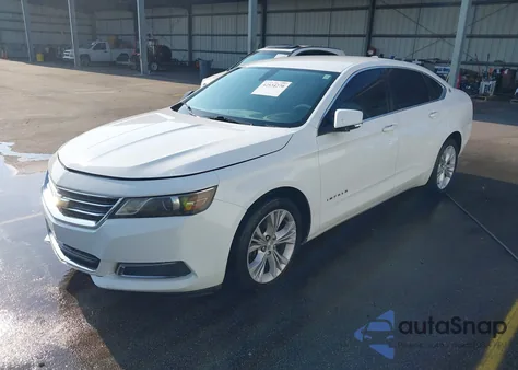 2015 Chevrolet Impala 1Lt из США, поврежденный, VIN 2G1115SL7F9128703